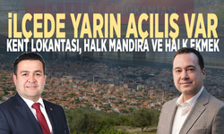 İlçede yarın açılış var: Kent Lokantası, Halk Mandıra ve Halk Ekmek