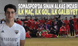 Somaspor’da Sinan Alkaş imzası: İlk maç, ilk gol, ilk galibiyet