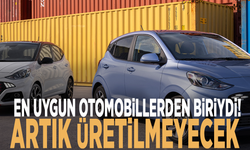 En uygun otomobillerden biriydi! Artık üretilmeyecek