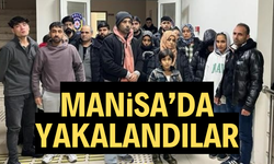 Manisa’da 34 düzensiz göçmen yakalandı