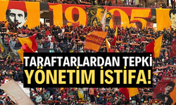 Galatasaray tribünlerinden yönetime tepki!