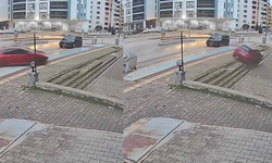 Direksiyon dersinde panik anları! Sürücü adayı fren yerine gaza bastı