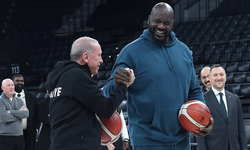 Cumhurbaşkanı Erdoğan ile Shaquille O'Neal buluştu