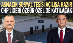 Asmacık Sosyal Tesisi açılışa hazır... CHP Lideri Özgür Özel de katılacak