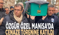 Özgür Özel Manisa’da cenaze törenine katıldı