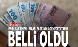 En düşük emekli maaşı farkının ödeneceği tarih belli oldu... SGK açıkladı