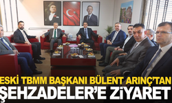 Eski TBMM Başkanı Bülent Arınç, Şehzadeler Belediyesini ziyaret etti