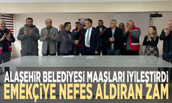 Alaşehir Belediyesi maaşları iyileştirdi... Emekçiye nefes aldıran zam