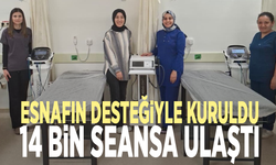 Esnafın desteğiyle kuruldu, 14 bin seansa ulaştı