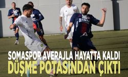 Somaspor averajla hayatta kaldı...  Düşme potasından çıktı
