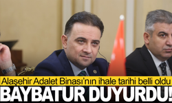 Alaşehir Adalet Binası’nın ihale tarihi belli oldu