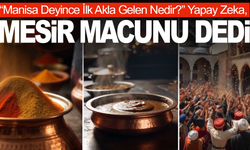 “Manisa Deyince İlk Akla Gelen Nedir?” Yapay Zeka, ‘Mesir Macunu’ Dedi
