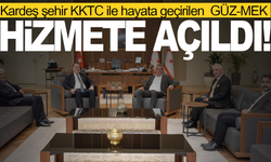 Kardeş Şehir Güzelyurt’ta GÜZ-MEK Hizmete Açıldı