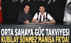 Orta sahaya güç takviyesi.. Kubilay Sönmez Manisa FK’da!