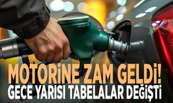 Motorine zam geldi! Gece yarısı tabelalar değişti
