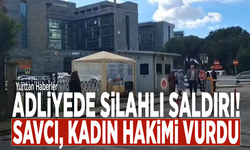 Adliyede silahlı saldırı! Savcı, kadın hakimi vurdu