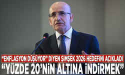 “Enflasyon düşüyor” diyen Şimşek 2026 hedefini açıkladı: Yüzde 20’nin altına indirmek”