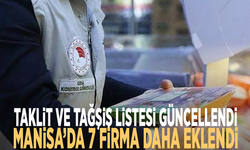 Taklit ve tağşiş listesi güncellendi...Manisa’da 7 firma daha eklendi