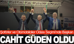 Manisa'da şoförler odasının yeni başkanı Cahit Güden oldu