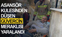 Asansör kulesinden düşen güvercin meraklısı yaralandı