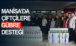 Manisa’da Çiftçilere Organomineral Gübre Desteği