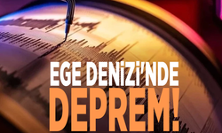 Ege Denizi'nde deprem!
