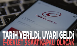Tarih verildi, uyarı geldi: e-Devlet 3 saat kapalı olacak