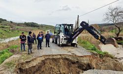 Manisa'da Aşırı Yağış Yolları Vurdu