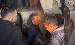 Selde mahsur kalan 11 kişilik aileyi itfaiye kurtardı