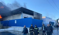 Torbalı'daki fabrika yangını söndürüldü