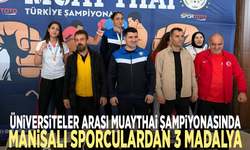 Üniversiteler arası Muaythai Şampiyonasında Manisalı sporculardan 3 madalya