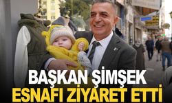 Başkan Şimşek esnafla buluştu