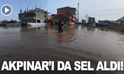 Manisa’da Selde Mahsur Kalanları İtfaiye Kurtardı