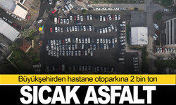 Manisa Büyükşehir Belediyesi hastane otoparkını yağ gibi yaptı