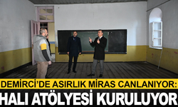 Halı Dokuma ve Deneyimleme Atölyesi için ilk adım