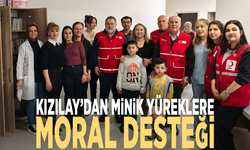 Kızılay’dan minik yüreklere moral desteği