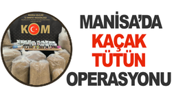 Turgutlu ve Kırkağaç’ta kaçak tütün operasyonu: 2 gözaltı