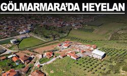 Gölmarmara'da heyelan