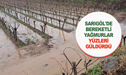 Sarıgöl'de bereketli yağmurlar yüzleri güldürdü