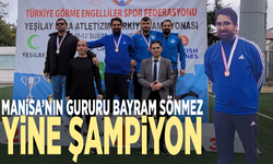 Manisa’nın gururu Bayram Sönmez yine şampiyon