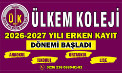 Ülkem koleji reklamı