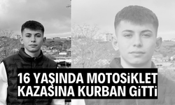 Manisa’da motosiklet devrildi: 16 yaşındaki sürücü hayatını kaybetti