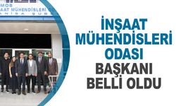 İnşaat Mühendisleri Odası Manisa Şubesi’nde yeni başkan seçildi