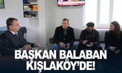 Yunusemre Belediye Başkanı Semih Balaban, bu kez Kışlaköy'deydi