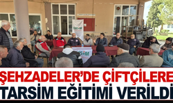 Şehzadeler’de Çiftçilere TARSİM Eğitimi Verildi