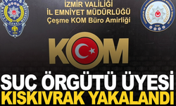 Suç örgütü üyesi kıskavrak yakalandı