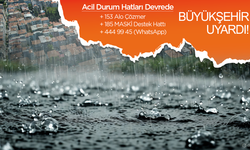 Manisa İçin "Kuvvetli Yağış" Alarmı: Büyükşehir Ekipleri Teyakkuzda!