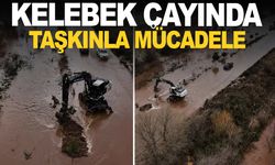 Manisa'da Kelebek Çayı’nda Taşkınlara Karşı Hızlı Müdahale