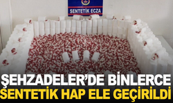 Şehzadeler’de 20 bin 345 sentetik hap ele geçirildi