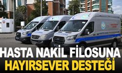 Manisa'da hasta nakil filosuna hayırsever desteği